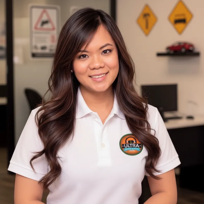 Lia, lead driving instructor